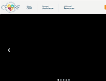 Tablet Screenshot of coxrelief.com